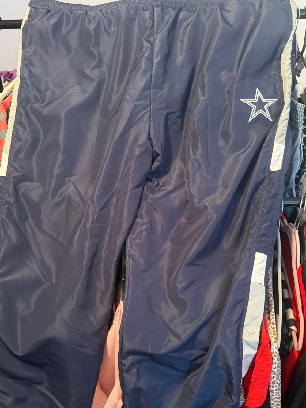 NFL Men's Navy Joggers with White Star Accent Dallas Cowboys fan apparel